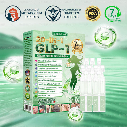 𝘽𝙪𝙞𝙡𝙙𝙇𝙚𝙖𝙛® 𝗚𝗟𝗣-𝟭 𝟐𝟎-𝗶𝗻-𝟭 𝗦𝗹𝗶𝗺 & 𝑯𝒆𝒂𝒍𝒕𝒉 𝑶𝒓𝒂𝒍 𝑺𝒐𝒍𝒖𝒕𝒊𝒐𝒏 (𝑱𝒖𝒔𝒕 𝒐𝒏𝒄𝒆 𝒂 𝒅𝒂𝒚, 𝘃𝗶𝘀𝗶𝗯𝗹𝗲 𝗰𝗵𝗮𝗻𝗴𝗲𝘀 𝗶𝗻 𝟳 𝗱𝗮𝘆𝘀） ✅ 𝘍𝘰𝘳 𝘰𝘣𝘦𝘴𝘪𝘵𝘺, 𝘤𝘢𝘳𝘥𝘪𝘰𝘷𝘢𝘴𝘤𝘶𝘭𝘢𝘳 𝘩𝘦𝘢𝘭𝘵𝘩,𝙙𝙞𝙖𝙗𝙚𝙩𝙚𝙨, 𝙨𝙡𝙚𝙚𝙥 𝐚𝐩𝐧𝐞𝐚, 𝐆𝐮𝐭 𝐇𝐞𝐚𝐥𝐭𝐡, 𝐣𝐨𝐢𝐧𝐭 𝐢𝐬𝐬𝐮𝐞𝐬, 𝐚𝐧𝐝 𝐦𝐨𝐫𝐞 🔥